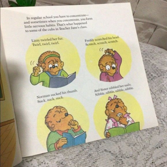 1986 The Berenstain Bears and The Bad Habit Book - Picture 7 of 9